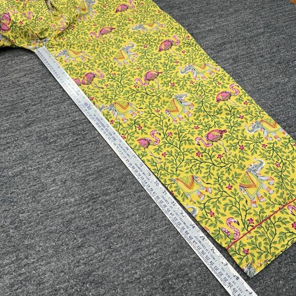 Anthropologie Print Fresh Pajamas Women 1X Flemenco Dandelion Elephant Flamingo - Picture 9 of 16